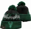 2023 Bucks Beanie Baseball Squadra nordamericana Toppa laterale Inverno Lana Sport Cappello lavorato a maglia Berretti con teschio Berretti a1