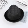 BERETS 2023 고품질 남성 Stetson Fedora 모자 모직 옷 Trilby Crown 펠트 모자 가을 겨울 빈티지 형식