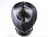 NEW Soft Leather BDSM Toys Bondage Gear Mask Enclosed Hood Choking Fetish Fantasy Sex Slave Head Hood Sex Toys For Couples276l2623217