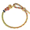 Charm-Armbänder, handgefertigtes tibetisches Armband für Männer und Frauen, Drachenfaden, gutes Glücksseil, chinesische Knoten, Rot
