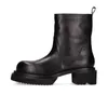 Designer Catwalk Exclusive Thick Sole Genuine Leather High Top Platform Boots