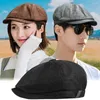 Visiere Vintage UK Uomo Casual Sboy Cappello Estate Sottile Retro Berretto Cappelli selvaggi Berretto ottagonale unisex Moda Cappellini Hip Hop Gorras