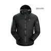Tasarımcı Arcterys Ceketler Otantik Erkek Ark Katlar Açık Hava Sporları Hafif Rüzgar Geçirmez Sıcak Pamuklu Ceket Kapşonlu 24038