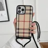 Ontwerper iPhone telefoonhoesje 15 14 Pro Max LU Hi kwaliteit lederen crossbody mooie portemonnee 18 17 16 15pro 14pro 13pro 12pro 13 12 Plus hoesjes met logo doos meisjes vrouw