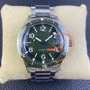 RXW Senator SeaQ Spezialist Diver Swiss SW200 Relógio automático masculino 39,5 mm mostrador verde reed pulseira de aço inoxidável 1-39-11-13-83-70 Super Edition Reloj Hombre Puretime C3