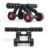 AB Rollers ABS Roller Wheel مع حصيرة للمعدات كتم البطن المحفز للمدرب العضلات.