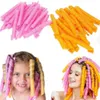 Bigodini per capelli 20/30/45/55/65/75 cm Bigodino per capelli senza calore Plastica morbida Rullo per capelli magico Spirale Rotonda Riccioli All'ingrosso della fabbrica 231202