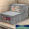 Non-woven Clothes Storage Bag Folding Quilt Storage Box Dust-proof Clothes Cabinet Finishing Box