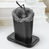 Decorative Plates Plush Lined Eyeglass Holder Bifocals Glasses Stand Display Organizer Anti-Scratch Bedside Table Desk