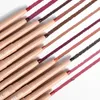 Läpppennor Matt Lipliner Waterproof Long-Lasting Naken Creamy Lip Liner Contour Lipstick Pencil Lips Makeup Cosmetics Privat Label Bulk 231202