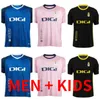 23 24 Real Oviedo Mens Soccer Jerseys Jimmy S. Cazorla Borja Camarasa Alemao Seoane Sebas Moyano Paulino Romario Home Away Football Kit Kid Kit Kit Kit