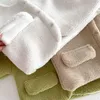 Jacken INS Winter Baby Mantel 0-3Years Geboren Junge Mädchen Einfarbig Langarm Plüsch Woolen Fleece Verdicken Warme Strickjacke Outwear kleidung