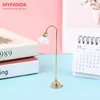 Doll House Accessories 1 12 Dollhouse Miniature Flower Cover Lamp Lamp LED Battery Light Furniture Toy 231202