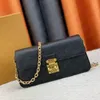 Ladies Fashion Casual Designer Luxury Wallet On Chain Metis Chain Bag S -lock axelväskor Cross Body Satchel Clutch Evening Tote Flap Bag Handbag M82637 M82836
