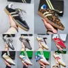 Mirror 2023 Wales Bonner Pony Leopard Tonal Cream Sier Core Black Sportowo Rich Designer Buty Skate Buty Red White Green Men Women Sports Low Sneakers 36-45