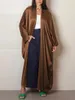 Vêtements ethniques Robe élégante Robe musulmane Abaya Fashion Party Robe longue Robe de soirée Maxi pour les femmes