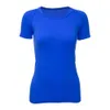 Lu-23 Sports T-shirt Fitness Short Sleeve Workout t Shirts for women Gym Tops Active Wear Spandex Crew Neck Fashion Yoga Clothes