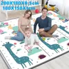 Blankets Swaddling 1cm EPE Environmentally Friendly Thick Baby Crawling Play Mats Folding Mat Carpet for Children s Safety Rug Playmat 231202