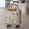 Koffer Wasserdichte Hohe Oapacity Reisetasche Dicke Stil Roll Koffer Trolley Gepäck Dame Männer Reise Taschen Mit Rädern Suplies2956