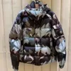 jackor kamouflage män vinter ner puffer jacka krage designers jacka 23ss senaste stil parka överrock avslappnad termisk tjock varm vindbrytare kläder