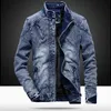 Vestes pour hommes Veste en jean pour hommes mode coréenne bleu clair imprimé chemises décontractées Denim noir Denim manteaux hommes vêtements veste d'hiver hommes 4XL 231202