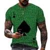 Magliette da uomo Square A Spade Design vintage Bella T-shirt Lycra poliestere di alta qualità Marca Fat Man's Guardaroba