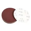 Flocking sandpaper 4 5 7inch disc sand polishing Pads