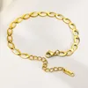 Bracelets à maillons BR-1257 PSJ mode femme bijoux 5MM minimaliste plaqué or 18K chaîne cerclée en acier inoxydable pour les femmes