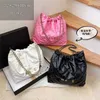 Designer Bag 2024 New Launch Early Small Garbage Tote Oil Wax Skin Large Capacity Chain Shopping Lingge