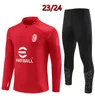 23 24 Inter LAUTARO Chandal Futbol Futebol MILANO Terno de treinamento 2023 2024 Milan Camiseta DE FOOT Tracksuit Uniformes Homens Kids Kit Survetement