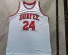 Zeldzame basketbal Jersey mannen jeugd vrouwen Vintage #24 Chris Herren Limited Series Durfee High School College maat S-5XL aangepaste elke naam of gevoelloos