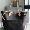 Sac fourre-tout de luxe Femmes Designer Sac à main Jamais Shopping Sacs à bandoulière Plein GM MM PM Organisateur avec sac à main en cuir Fleur Sacs à main vérifiés