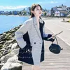 Damenanzüge Echtzeit-Po einer kleinen Xiangfeng-Patchwork-Anzugjacke für Frauen im Frühjahr 2023 Temperament koreanische Version M