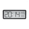 Wandklokken Woonkamer Hangende Temperatuur Vochtigheid Klok LCD Digitaal 12/24 Systeem Desktop Tafel Elektronisch Alarm Home Decor