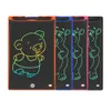 Bloc-notes LCD 8,8 pouces Bloc-notes Tableau noir Bloc-notes Cadeau pour enfants adultes Bloc-notes sans papier Tablette mémo Monochrome ou couleur