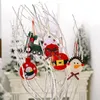 Decorações de natal 2024 ano papai noel boneco de neve veados boneca ornamentos pingentes árvore de natal pendurado decoração casa festa de casamento decoração