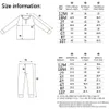 Pajamas Fall Winter Baby Girls Boys Pajamas Sets Kids Cotton TopPant Underwear Suit Solid Sleep Wear Children's Warm Thick Clothes 231202