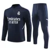 2023 2024 Real Madrids Soccer Tracksuit Bellingham Vini Jr Men Kids Kids Kit 23 24 Tracksuit Training Suit Kit Chandal Futbol Survlement