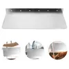 Bath Accessory Set 2 Pcs Baffle Water Trough Kitchen Splash Board Stainless Steel Sink Anti-splashing Retaining Plates