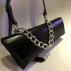 Evening Bags Moto & Biker Shoulder For Women Luxury Designer Handbags And Purses 2023 In PU Irregular Shape Chain Messenger