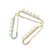 Spille Spille Spille per bambini grandi 4 cm 5 cm 8 cm 10 cm con anelli Sicurezza rosa blu cristallo Mash Pin piccola Spilla baby pin 231202