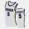 College Custom Iowa Hawkeyes Basketball Ed Jersey Carter Kingsbury Luc Laketa Patrick McCaffery Filip Rebraca Joe Toussaint