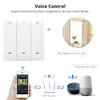 Byt tillbehör Benexmart Tuya Zigbee Smart Curtain Switch för rullskugga Blindmotor Tryck Interruptor Alexa Google Home Voice Control Timer 231202