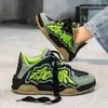 Dresuj buty design męskie buty na deskorolce moda kolorowe trampki streetwear hip hop męską płaską platformę buty zapatillas de lona 231202