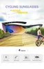 Outdoor Eyewear Polarized Bicycle Bike Cycling Sunglasses Men Women Glasses Riding Sports with 4 Lens Myopia 231202