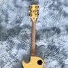 Zakk Wylde Bullseye Krem Siyah Elektro Guar EMG 8185 Pikaplar Altın Kafa Çubuk Kapağı Beyaz Mop Blok Klavye Kakmı