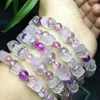 Link Bracelets Natural Super Seven Quartz Pixiu Bracelet For Women Charm Fortune Energy Bangle Mineral String Woman Amulet Jewelry Gift 1PCS