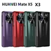 Coque avant de haute qualité pour Huawei Mate X3 X5, avec Film en verre, fente pour stylo, couvercle de Protection de charnière