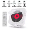 CD Player Portable Bluetooth Speaker Stereo Players LED Screen Wall Mountable Music with IR Remote Control FM Radio 231202