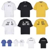 High quality luxury brand new men's Designer Men's T-shirt Men's shirt Pure cotton printed letter loose men's clothing Casual fashion Hip hop short sleeve S-XL Shun Xin